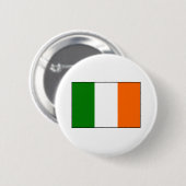 Badge Rond 5 Cm Drapeau de l'Irlande (Devant & derrière)