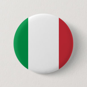 Badge Rond 5 Cm Drapeau de l'Italie