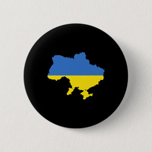Badge Rond 5 Cm Drapeau de l'Ukraine 4