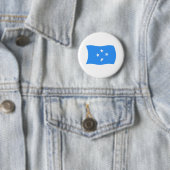 Badge Rond 5 Cm Drapeau de Micronésie Bouton (En situation)