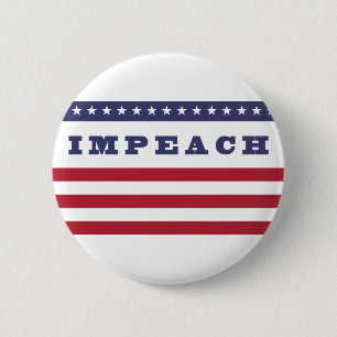 Badge Rond 5 Cm Drapeau de mise en accusation