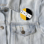 Badge Rond 5 Cm Drapeau de Norfolk Pinback Button (En situation)