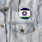 Badge Rond 5 Cm Drapeau de PALISRA (En situation)