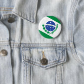 Badge Rond 5 Cm Drapeau de Parana, Brésil (En situation)