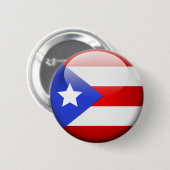 Badge Rond 5 Cm Drapeau de Porto Rico (Devant & derrière)