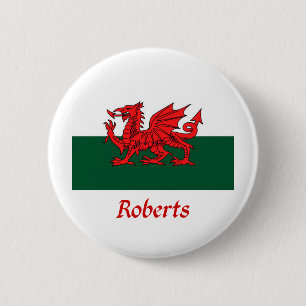 Badge Rond 5 Cm Drapeau de Roberts Gallois
