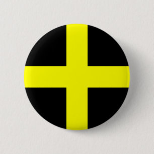 Badge Rond 5 Cm drapeau de saint david