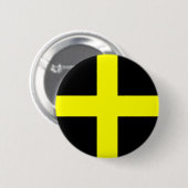 Badge Rond 5 Cm drapeau de saint david (Devant & derrière)