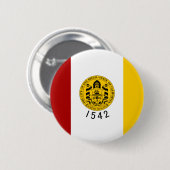 Badge Rond 5 Cm Drapeau de San Diego (Devant & derrière)