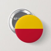 Badge Rond 5 Cm Drapeau de Schagen (Devant & derrière)