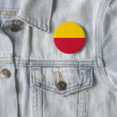 Badge Rond 5 Cm Drapeau de Schagen (En situation)