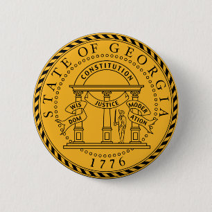 Badge Rond 5 Cm Drapeau de symbole de république de l'Amérique d