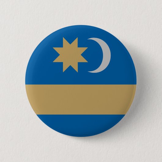 Badge Rond 5 Cm Drapeau de Székely Land (Devant)