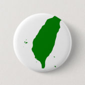 Badge Rond 5 Cm Drapeau de Taïwan indépendant - 臺灣獨立運動 - 台灣獨立運動 (Devant)