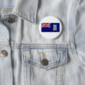 Badge Rond 5 Cm Drapeau des Îles Falkland (En situation)