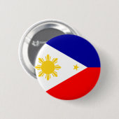 Badge Rond 5 Cm Drapeau_des_Philippines_(bleu_marine).svg (Devant & derrière)