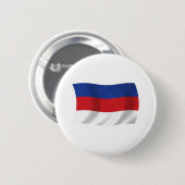 Badge Rond 5 Cm Drapeau des Sorabes (Devant & derrière)