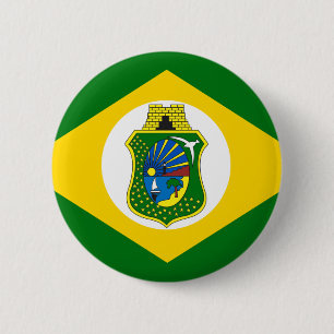 Badge Rond 5 Cm Drapeau Dînera Brésil