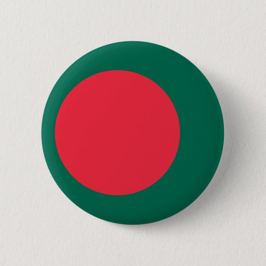 Badge Rond 5 Cm Drapeau du Bangladesh (Devant)