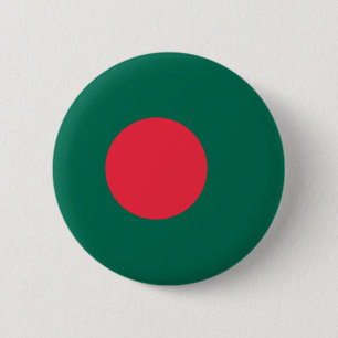 Badge Rond 5 Cm Drapeau du Bangladesh (Bangladesh)