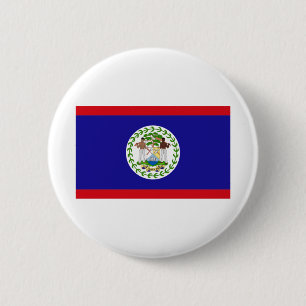 Badge Rond 5 Cm Drapeau du Belize