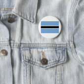 Badge Rond 5 Cm Drapeau du Botswana (En situation)