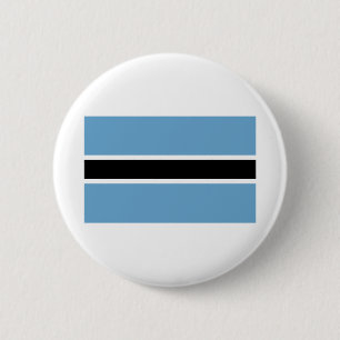 Badge Rond 5 Cm Drapeau du Botswana