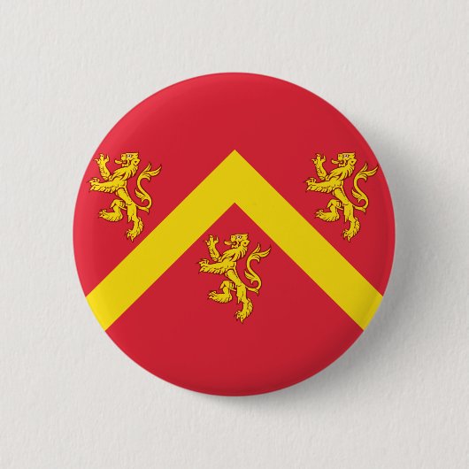 Badge Rond 5 Cm Drapeau du bouton Anglesey (Devant)