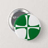 Badge Rond 5 Cm Drapeau du bouton Kirkcudbrightshire (Devant & derrière)