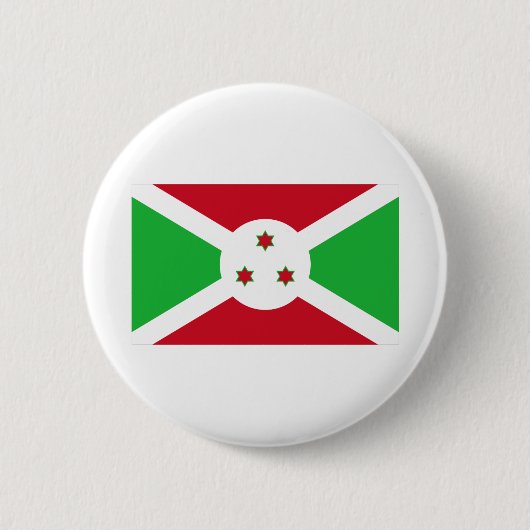Badge Rond 5 Cm Drapeau du Burundi (Devant)