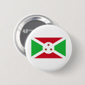 Badge Rond 5 Cm Drapeau du Burundi (Devant & derrière)