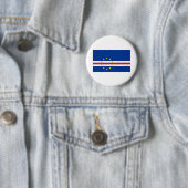 Badge Rond 5 Cm Drapeau du Cap-Vert (En situation)