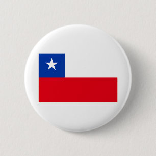 Badge Rond 5 Cm Drapeau du Chili