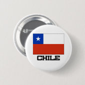 Badge Rond 5 Cm Drapeau du Chili (Devant & derrière)