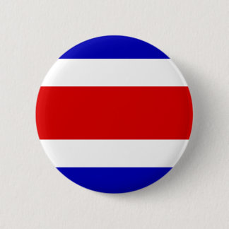 Badge Rond 5 Cm Drapeau du Costa Rica