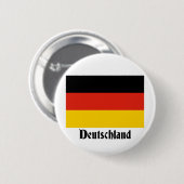 Badge Rond 5 Cm Drapeau du Deutschland (Devant & derrière)