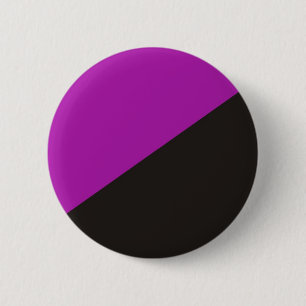 Badge Rond 5 Cm drapeau du féminisme anarchiste violet anarchie n