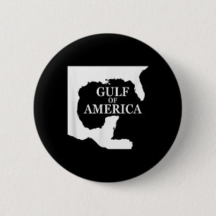 Badge Rond 5 Cm Drapeau Du Golfe Des Etats-Unis Chemise Funny Usa