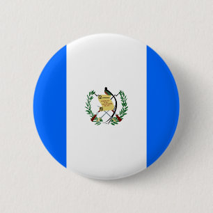 Badge Rond 5 Cm Drapeau du Guatemala