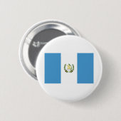Badge Rond 5 Cm Drapeau du Guatemala (Devant & derrière)