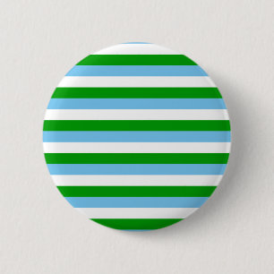 Badge Rond 5 Cm Drapeau du Guatemala rayures symbole pays lignes v