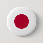 Badge Rond 5 Cm Drapeau du Japon (Devant)