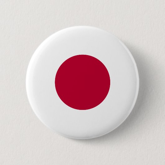 Badge Rond 5 Cm Drapeau du Japon (Devant)