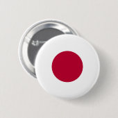 Badge Rond 5 Cm Drapeau du Japon (Devant & derrière)