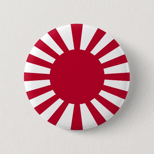 Badge Rond 5 Cm Drapeau du Japon Soleil Levant (Devant)