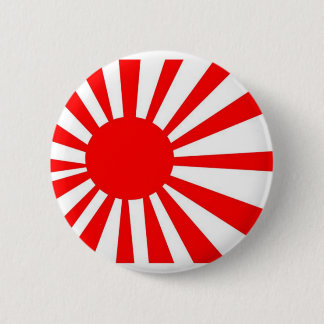 Badge Rond 5 Cm Drapeau du Japon Soleil Levant