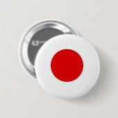 Badge Rond 5 Cm Drapeau du Japon Sun (Devant & derrière)