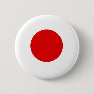 Badge Rond 5 Cm Drapeau du Japon Sun