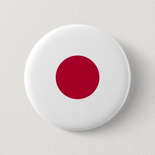 Badge Rond 5 Cm Drapeau du Japon sur le Pin/insigne de bouton (Devant)