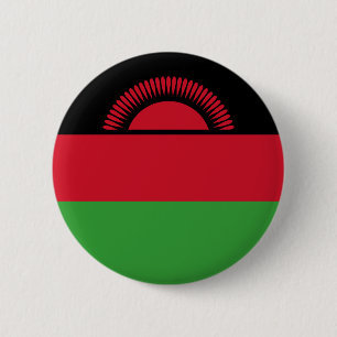 Badge Rond 5 Cm Drapeau du Malawi